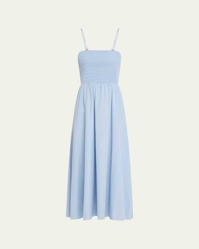 Hallie Poplin Midi Dress
